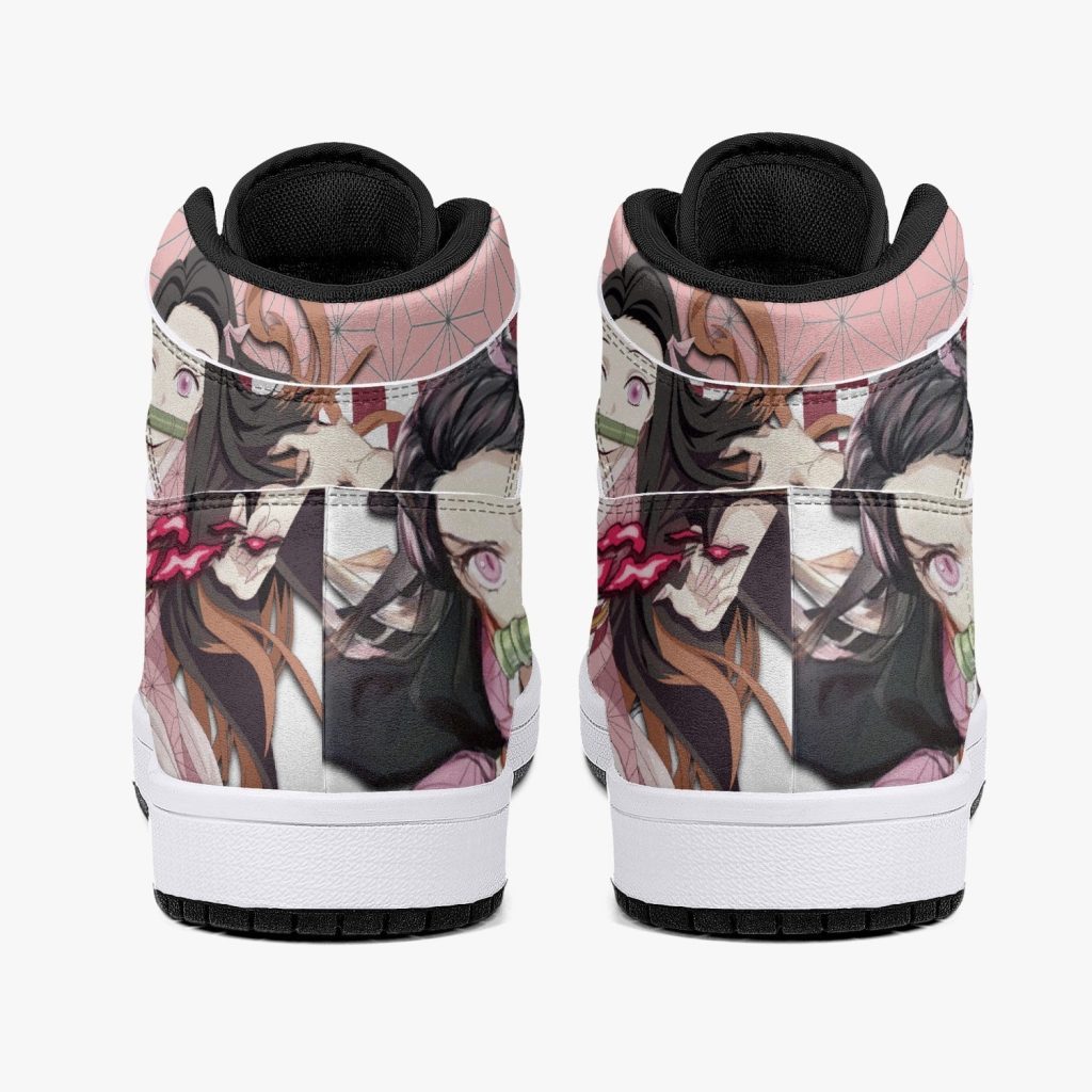 nezuko kamado demon slayer j force shoes 4 40adef02 3079 41e4 a267 d4ba79551e25 - Anime Shoes World