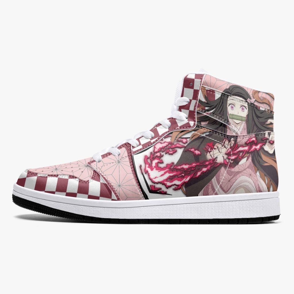 nezuko kamado demon slayer j force shoes 7 adf4cc36 26d0 46f9 887d a42b16ed0194 - Anime Shoes World