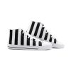 obanai iguro demon slayer classic high top canvas shoes 3 - Anime Shoes World