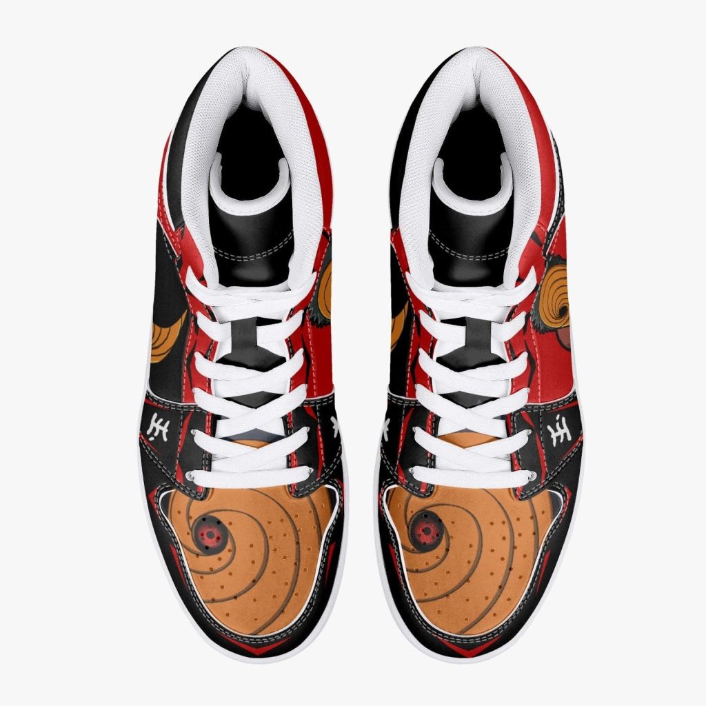 obito tobi uchiha akatsuki naruto j force shoes 11 - Anime Shoes World