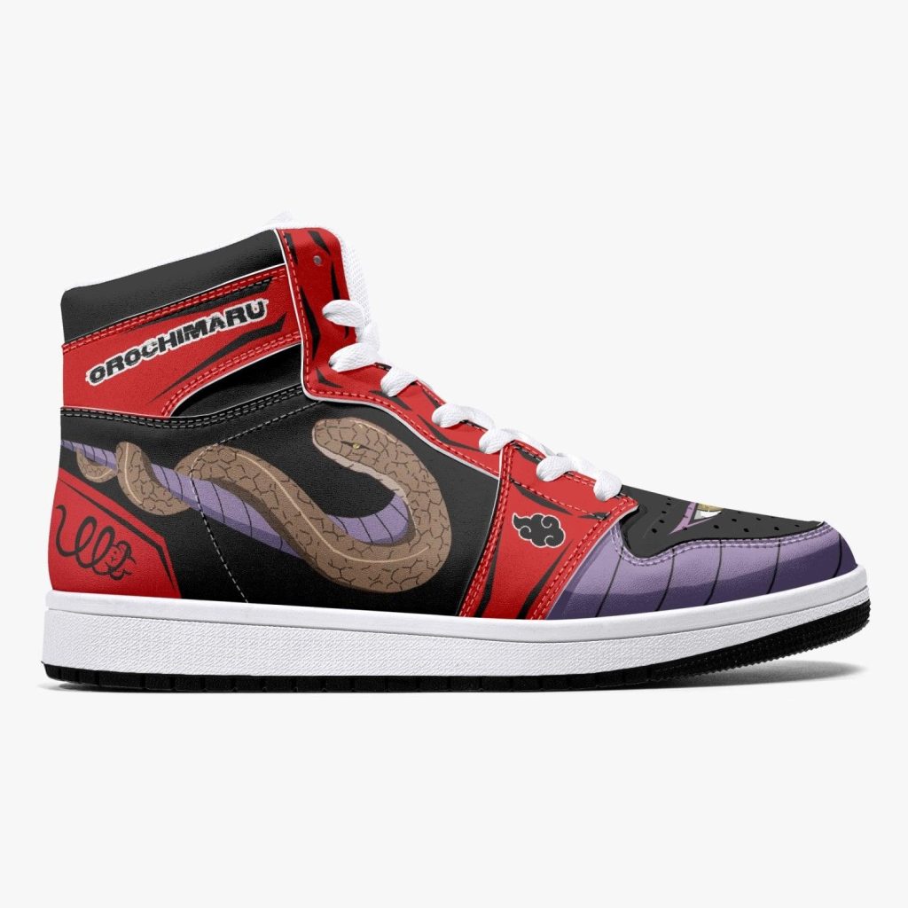 orochimaru akatsuki naruto j force shoes 10 - Anime Shoes World