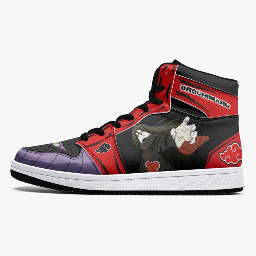 orochimaru akatsuki naruto j force shoes 16 - Anime Shoes World