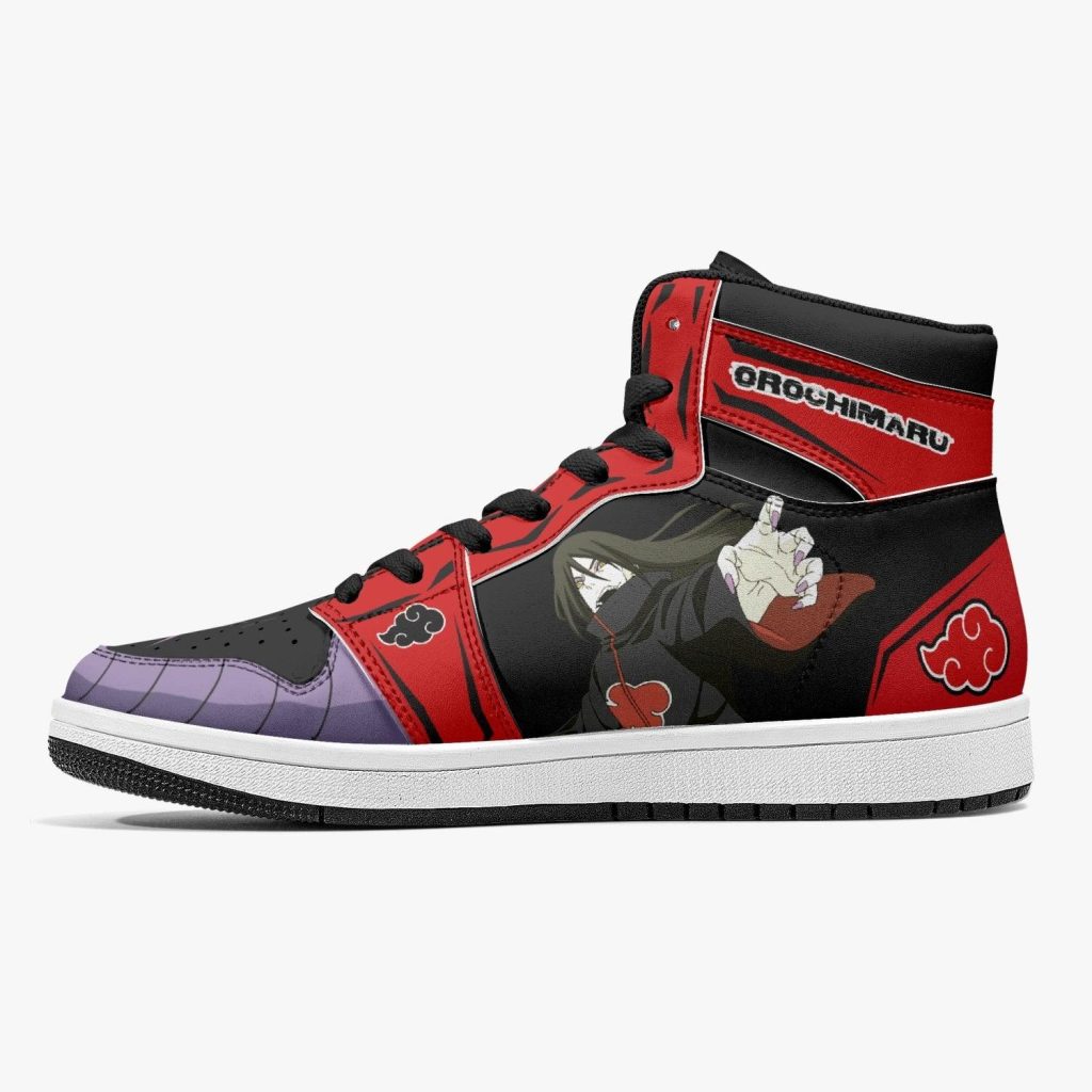 orochimaru akatsuki naruto j force shoes 18 - Anime Shoes World