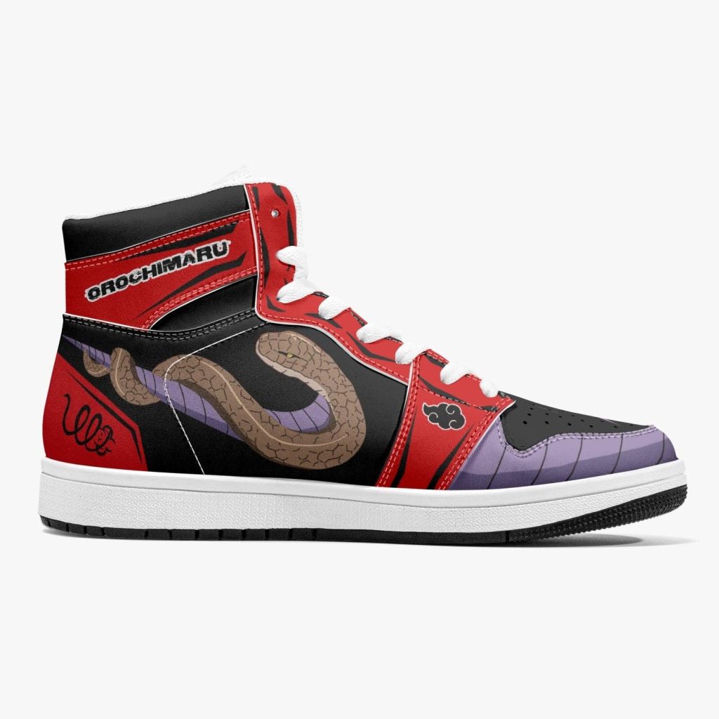 orochimaru akatsuki naruto j force shoes 8 - Anime Shoes World