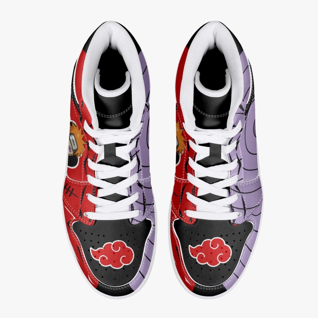 pain nagato akatsuki naruto j force shoes 11 - Anime Shoes World