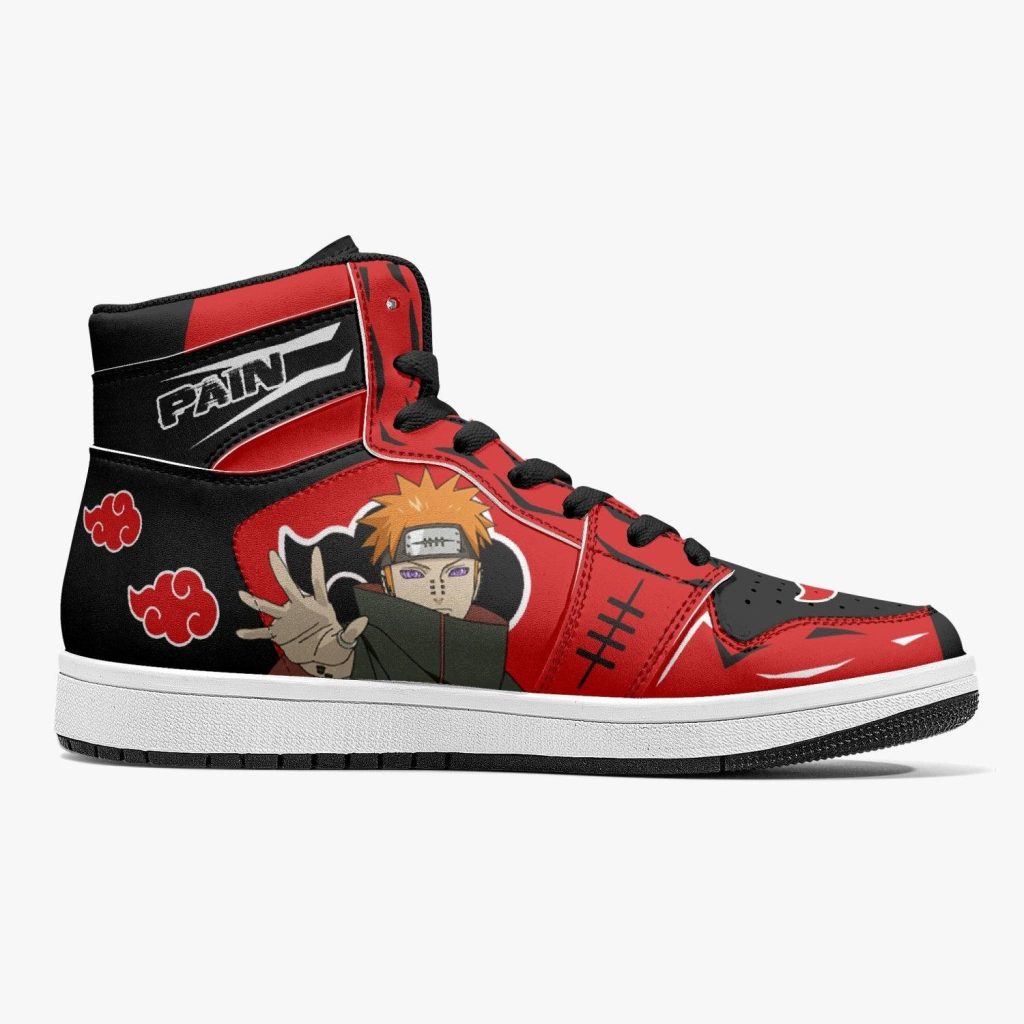 pain nagato akatsuki naruto j force shoes 17 - Anime Shoes World