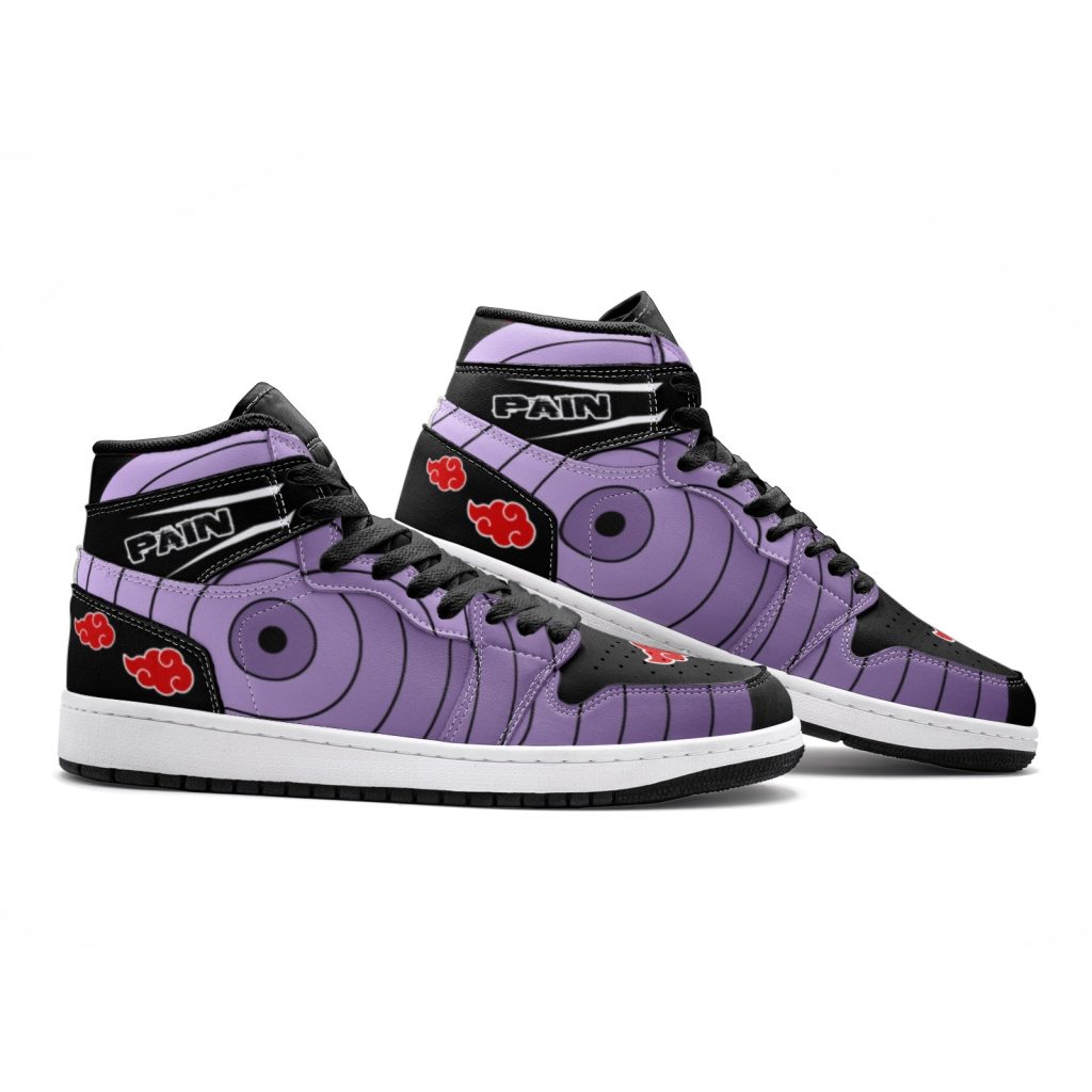 pain nagato akatsuki naruto jd1 shoes 2 - Anime Shoes World