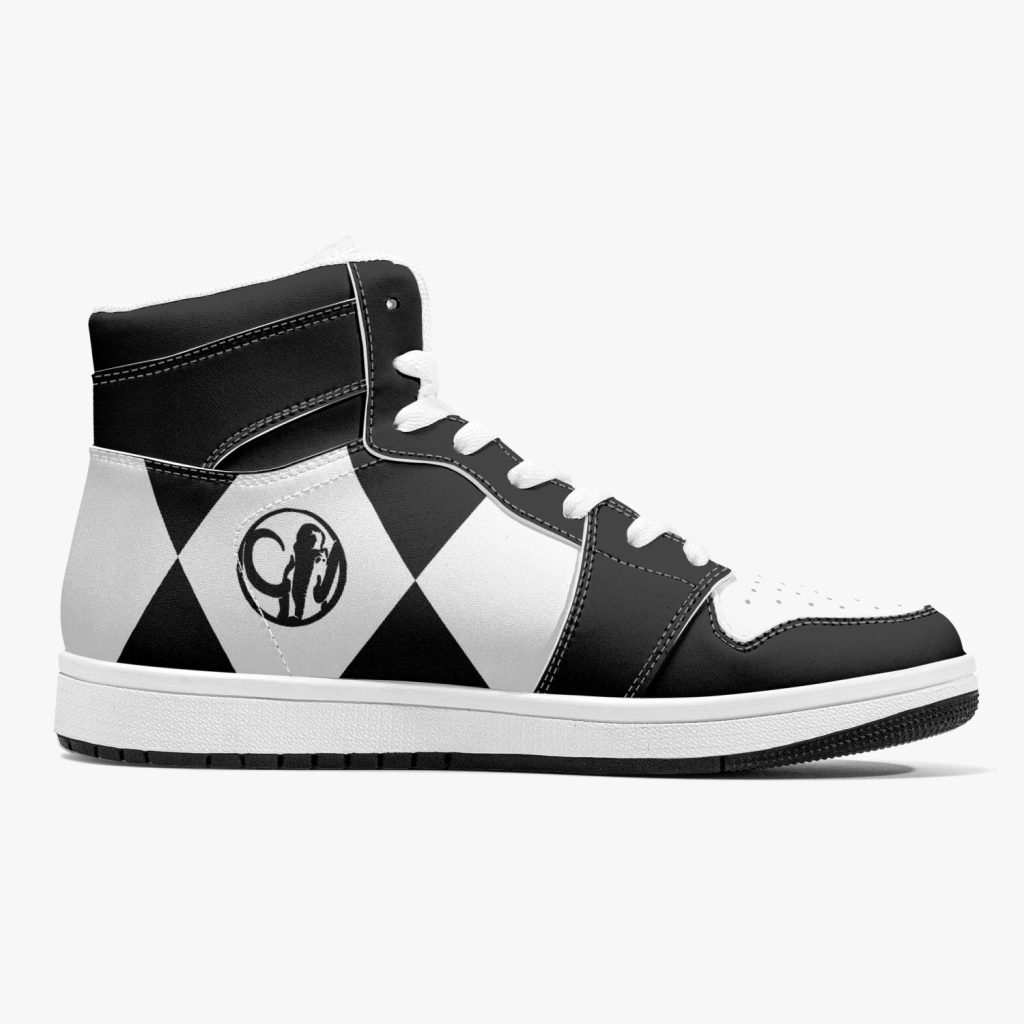 power rangers black j force shoes 10 - Anime Shoes World