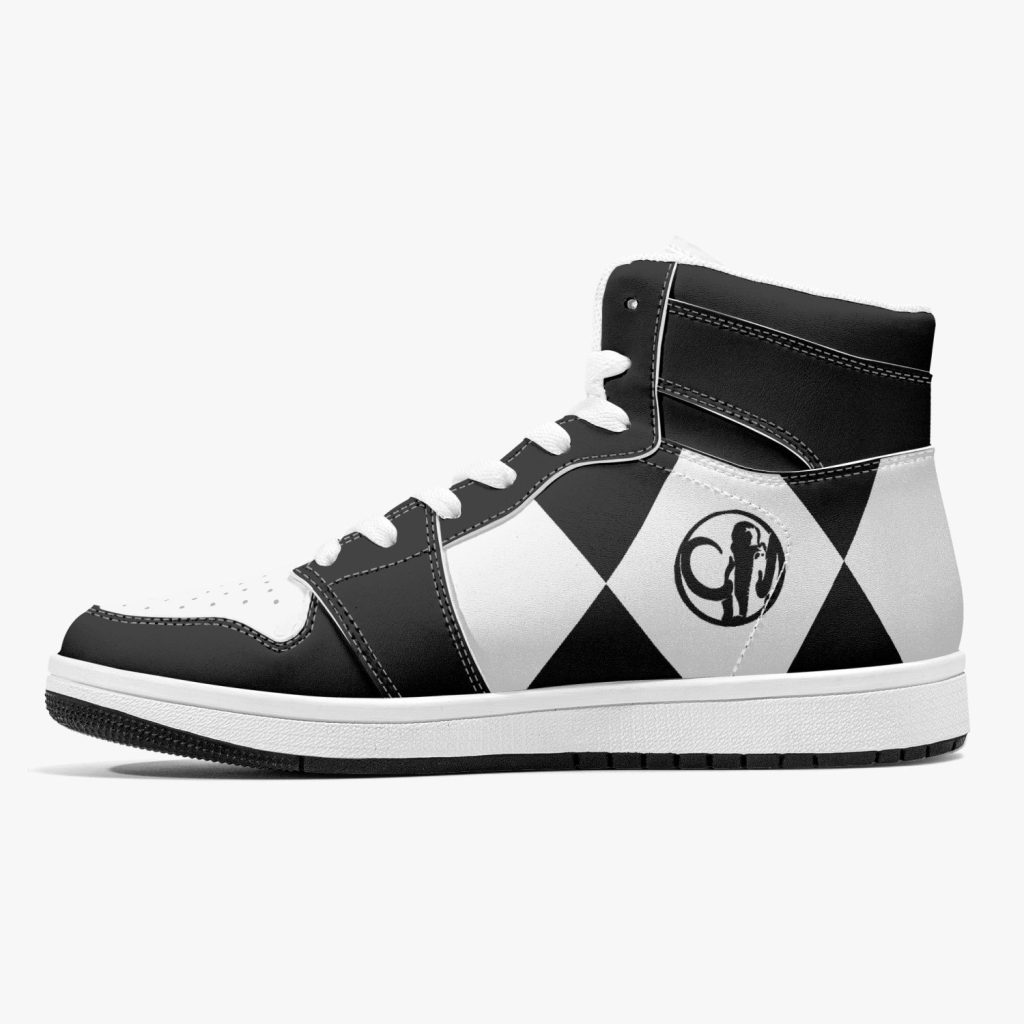 power rangers black j force shoes 14 - Anime Shoes World