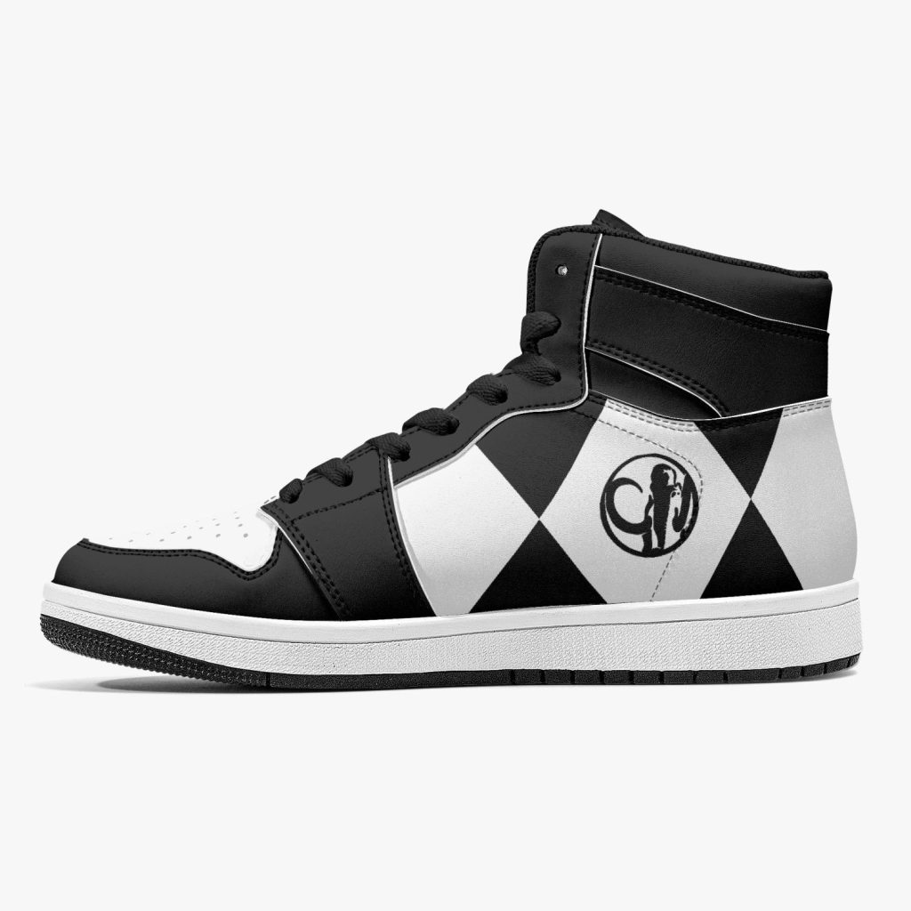 power rangers black j force shoes 21 - Anime Shoes World