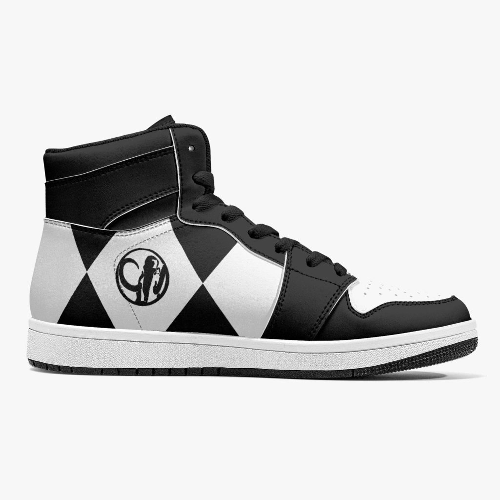 power rangers black j force shoes 22 - Anime Shoes World