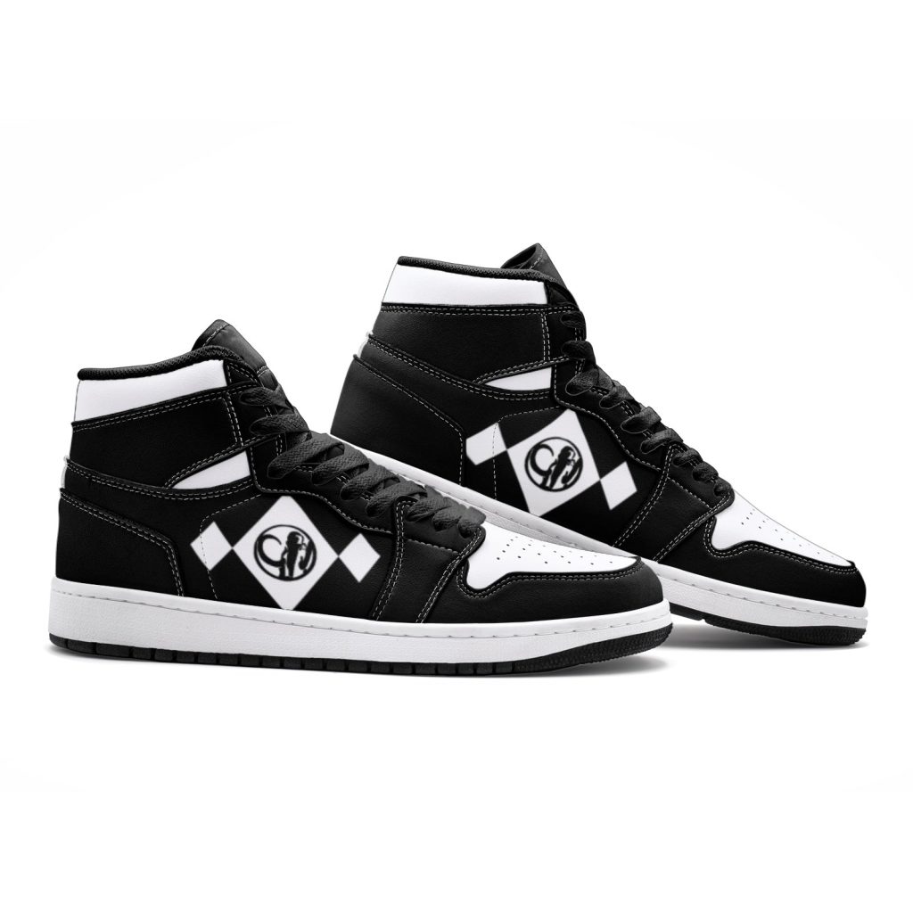 power rangers black jd1 shoes 2 - Anime Shoes World