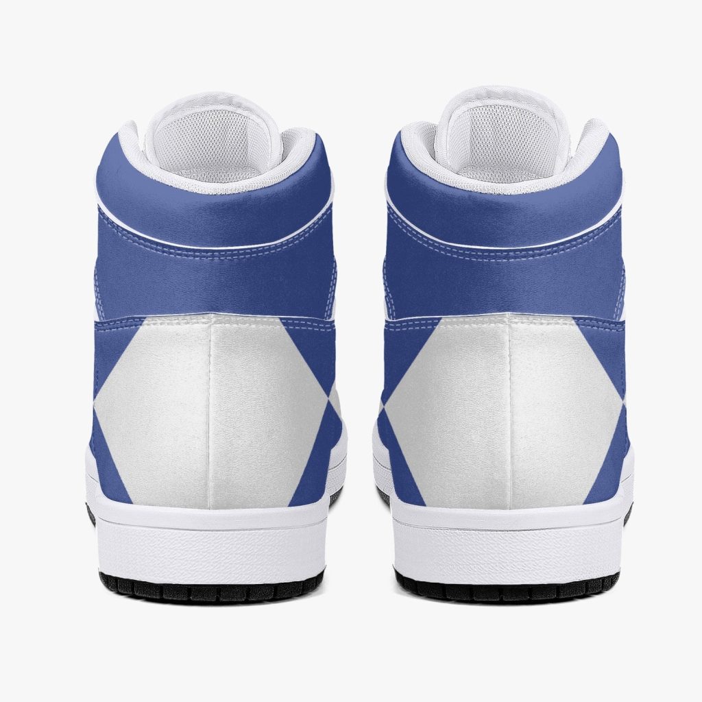 power rangers blue j force shoes 15 - Anime Shoes World