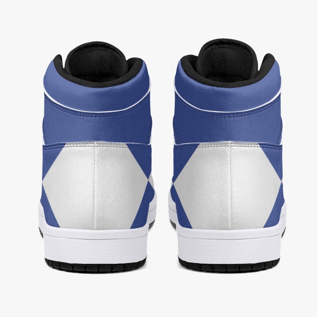 power rangers blue j force shoes 5 - Anime Shoes World