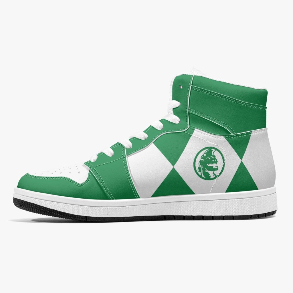 power rangers green j force shoes 12 - Anime Shoes World