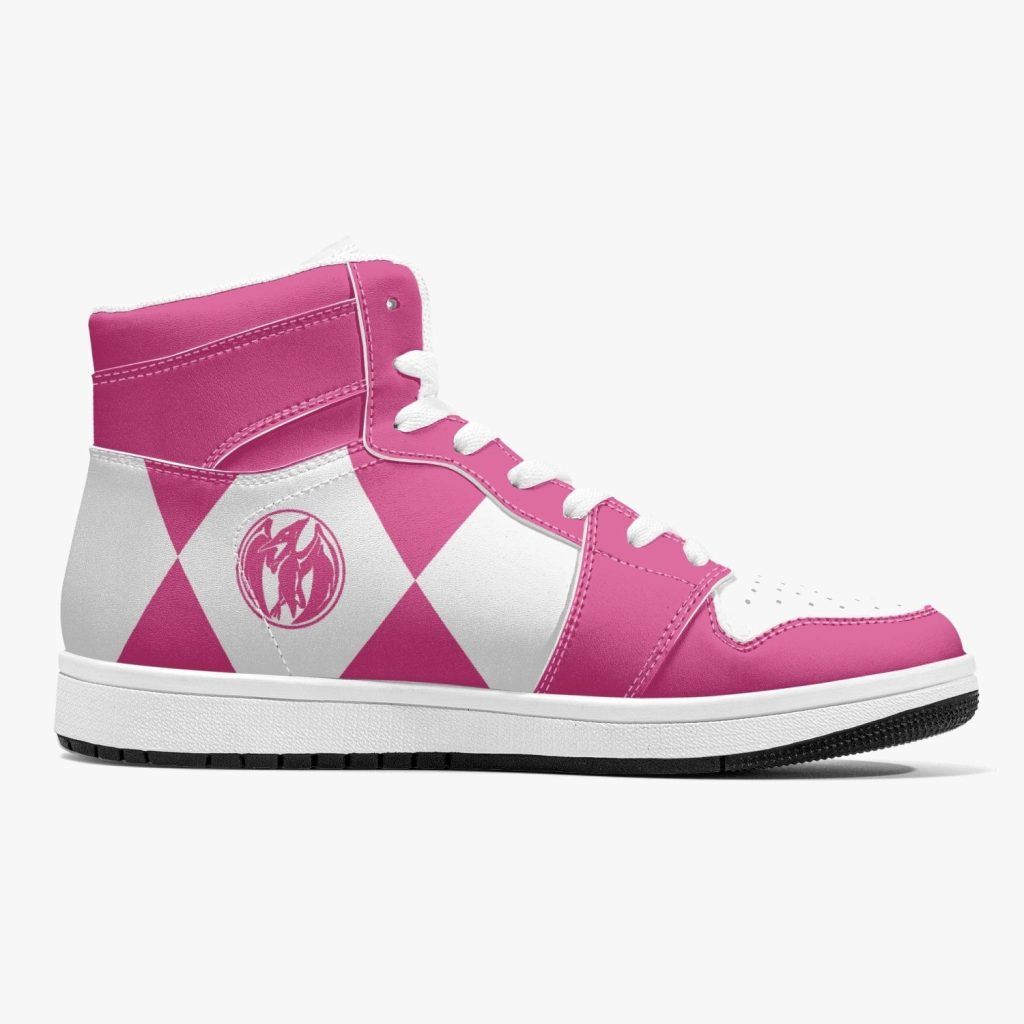 power rangers pink j force shoes 14 - Anime Shoes World