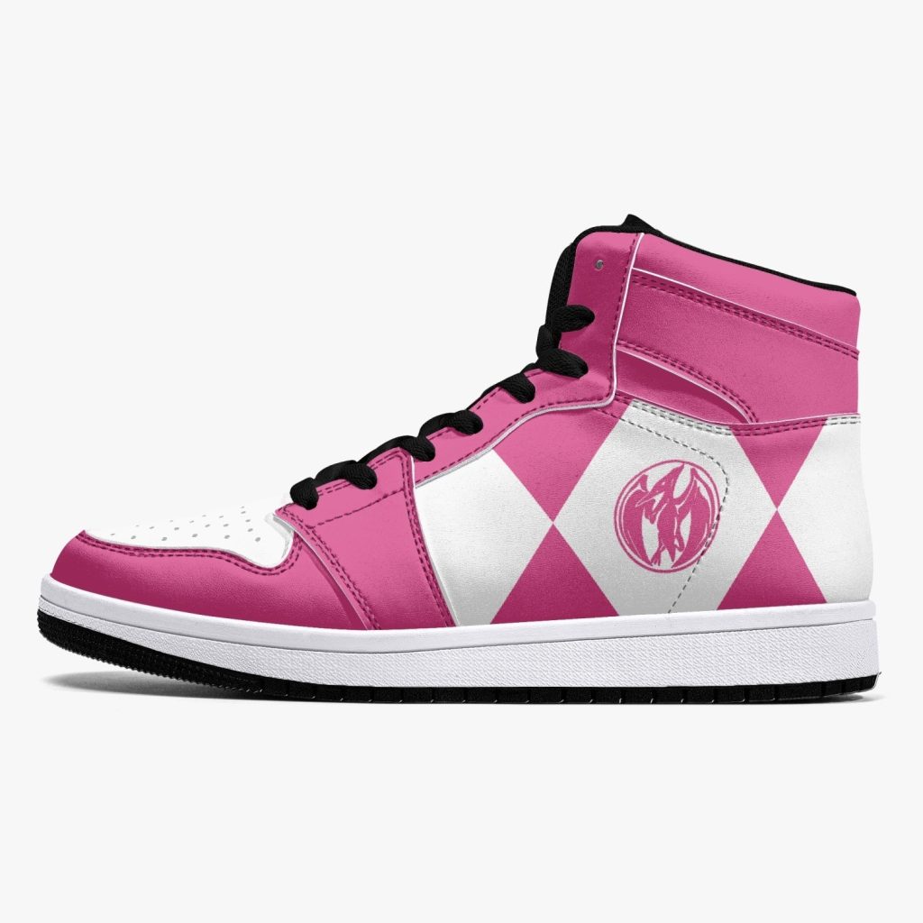 power rangers pink j force shoes 24 - Anime Shoes World