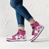 power rangers pink j force shoes 6 - Anime Shoes World