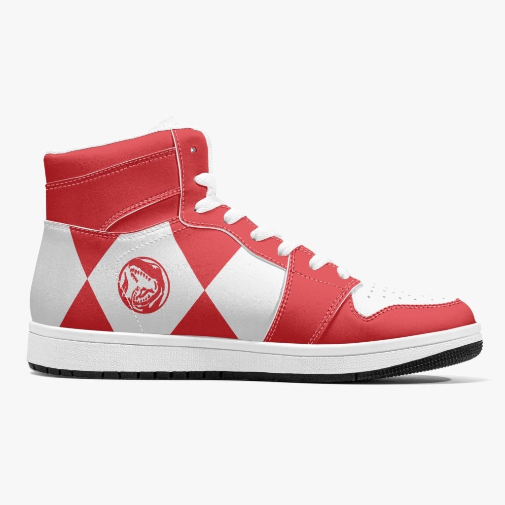 power rangers red j force shoes 10 - Anime Shoes World