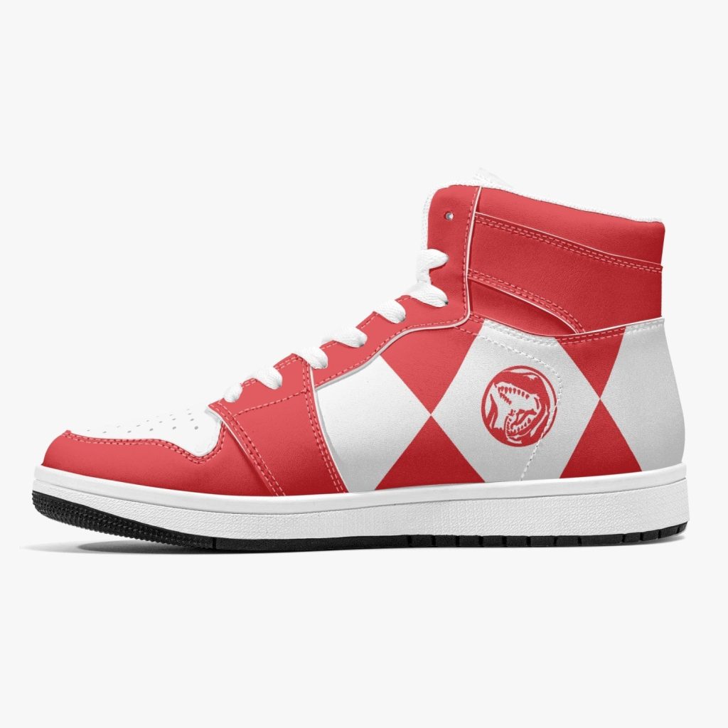 power rangers red j force shoes 14 - Anime Shoes World