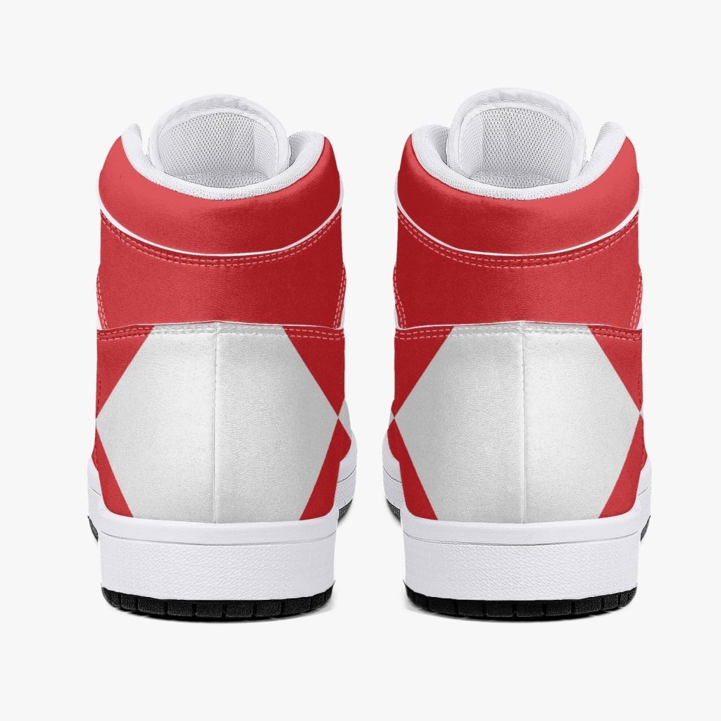 power rangers red j force shoes 16 - Anime Shoes World