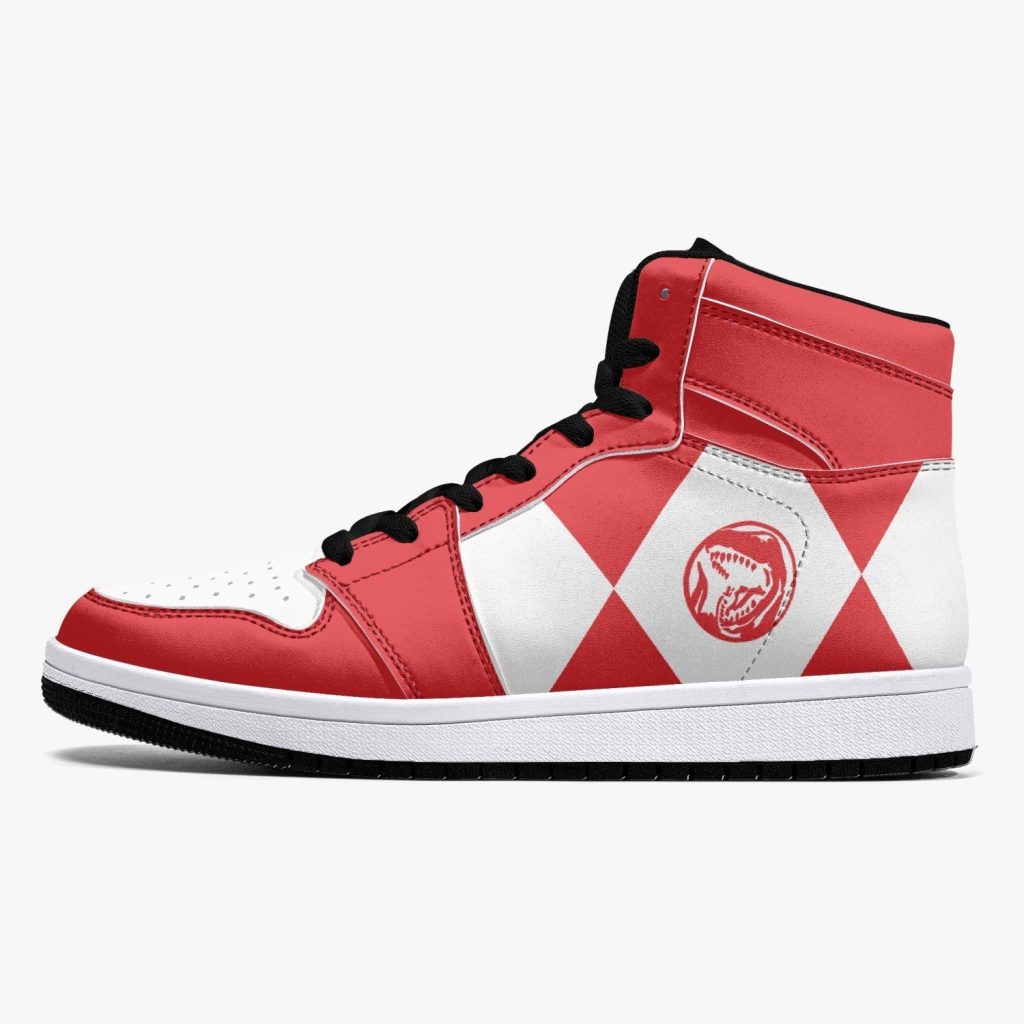 power rangers red j force shoes 19 - Anime Shoes World