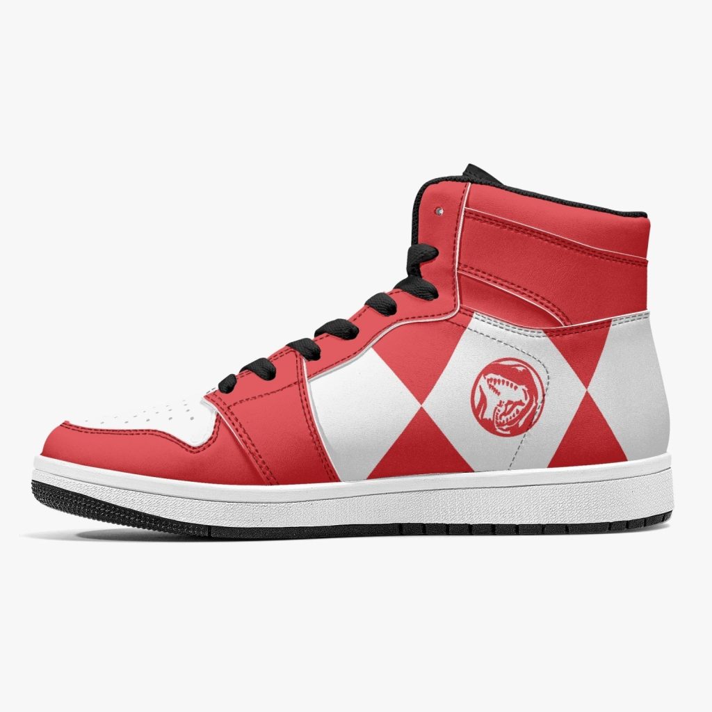 power rangers red j force shoes 21 - Anime Shoes World