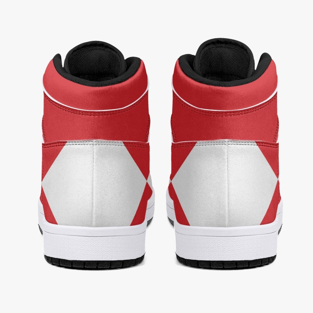 power rangers red j force shoes 4 - Anime Shoes World