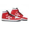 power rangers red jd1 shoes 2 - Anime Shoes World