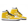 power rangers yellow jd1 shoes 2 - Anime Shoes World