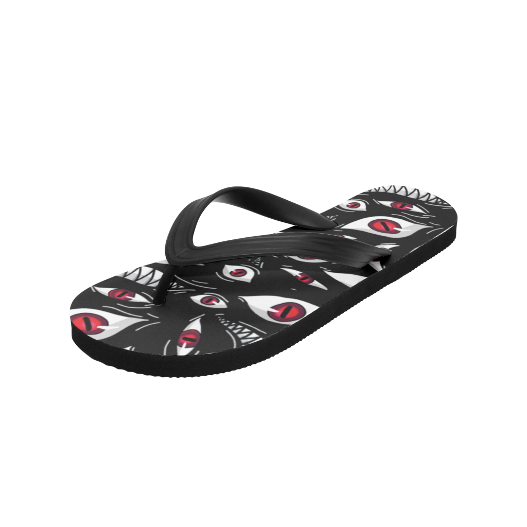 pride full metal alchemist custom flip flops - Anime Shoes World