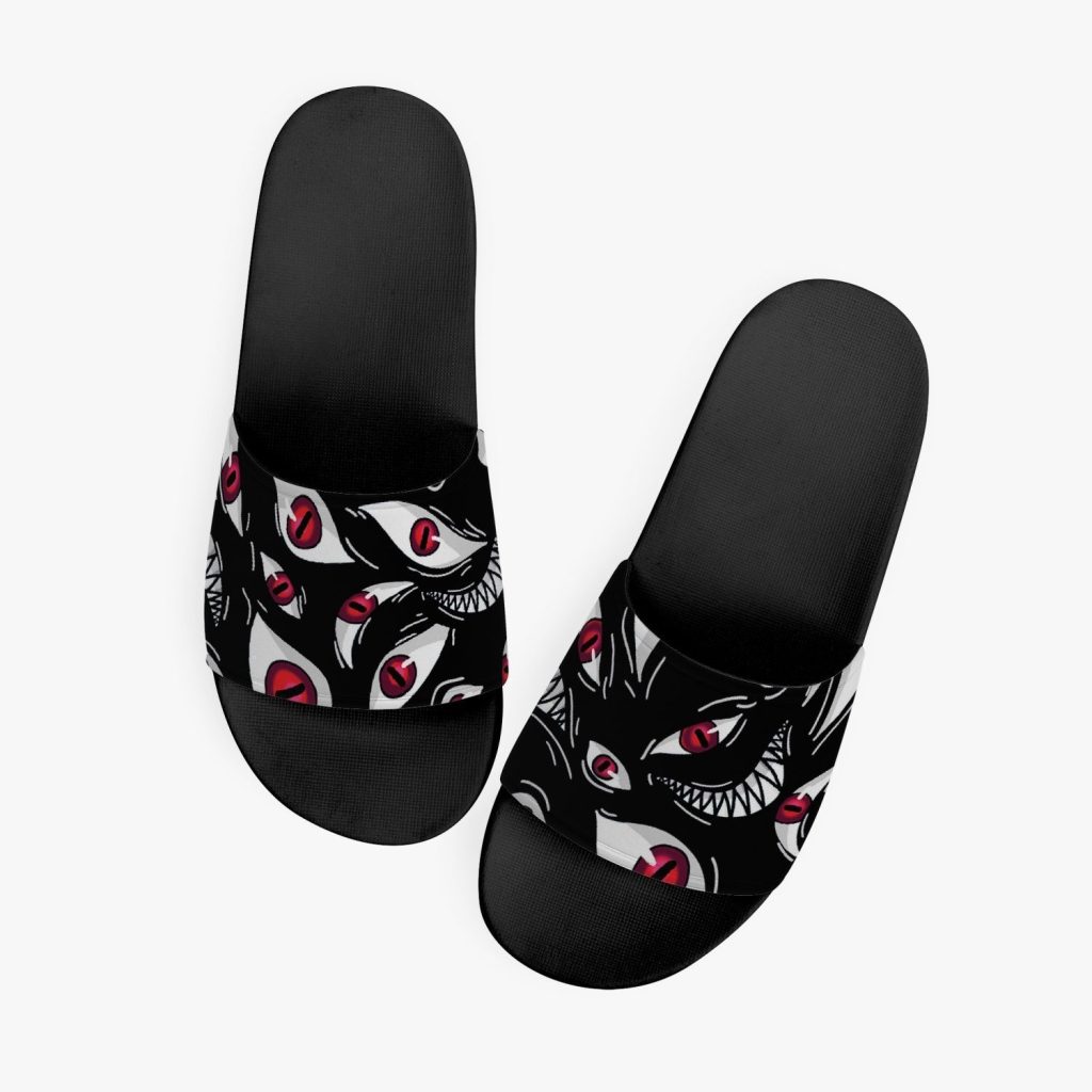 pride full metal alchemist slides custom sandals - Anime Shoes World