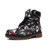 pride full metal alchemist tb leather boots - Anime Shoes World