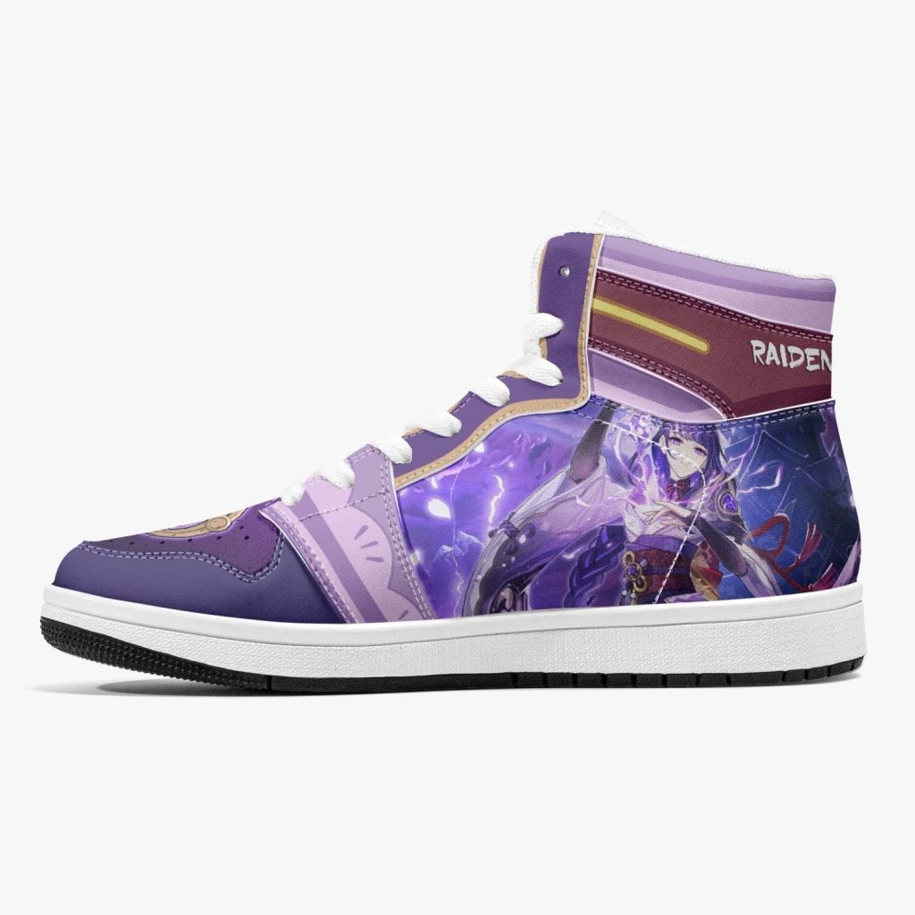 raiden shogun genshin impact j force shoes 10 - Anime Shoes World