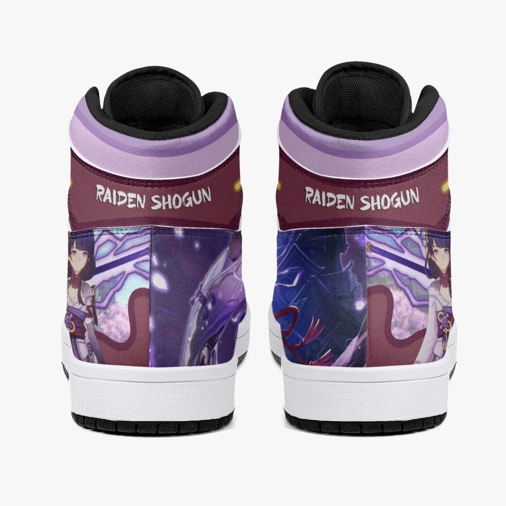 raiden shogun genshin impact j force shoes 4 - Anime Shoes World