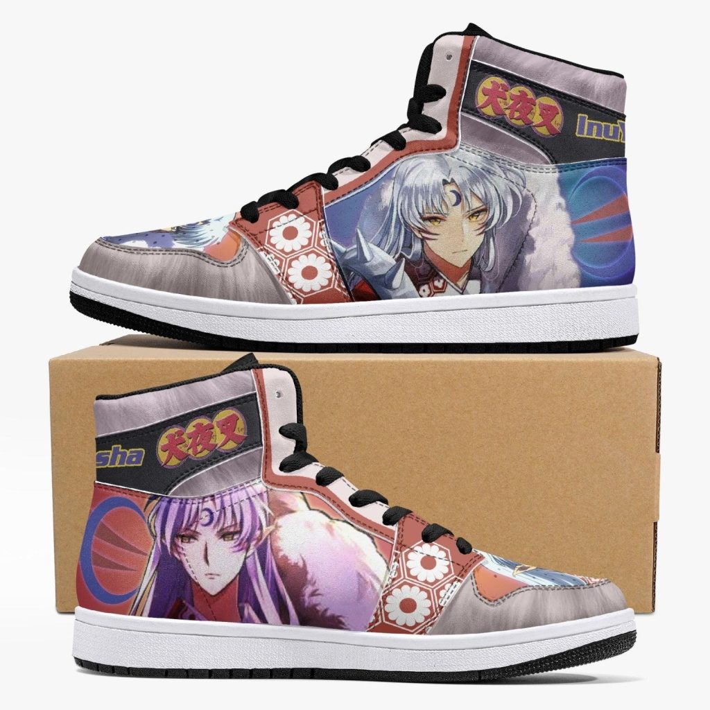 sesshomaru inuyasha j force shoes - Anime Shoes World