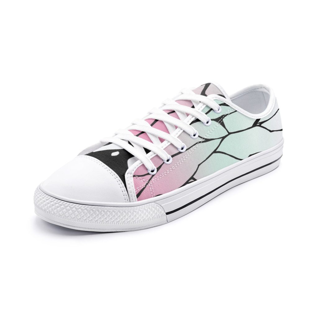 shinobu kocho demon slayer classic low top canvas shoes - Anime Shoes World