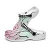 shinobu kocho demon slayer custom clogs 5 - Anime Shoes World