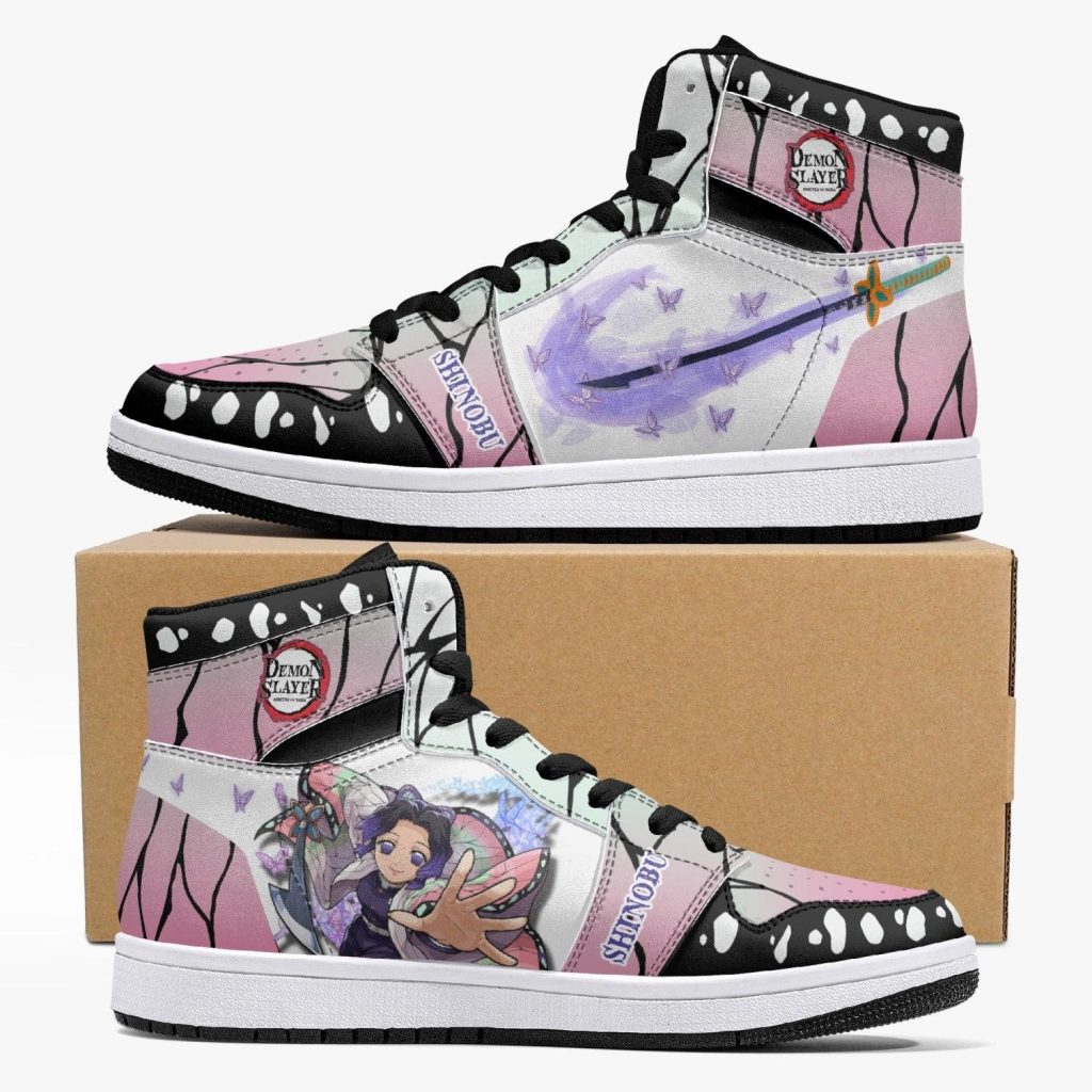 shinobu kocho demon slayer j force shoes - Anime Shoes World