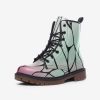 shinobu kocho demon slayer leather mountain boots - Anime Shoes World