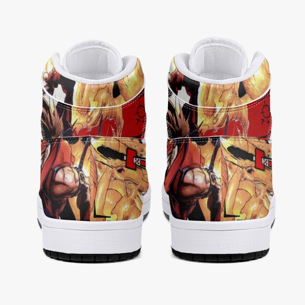 sol badguy guilty gear j force shoes 14 - Anime Shoes World