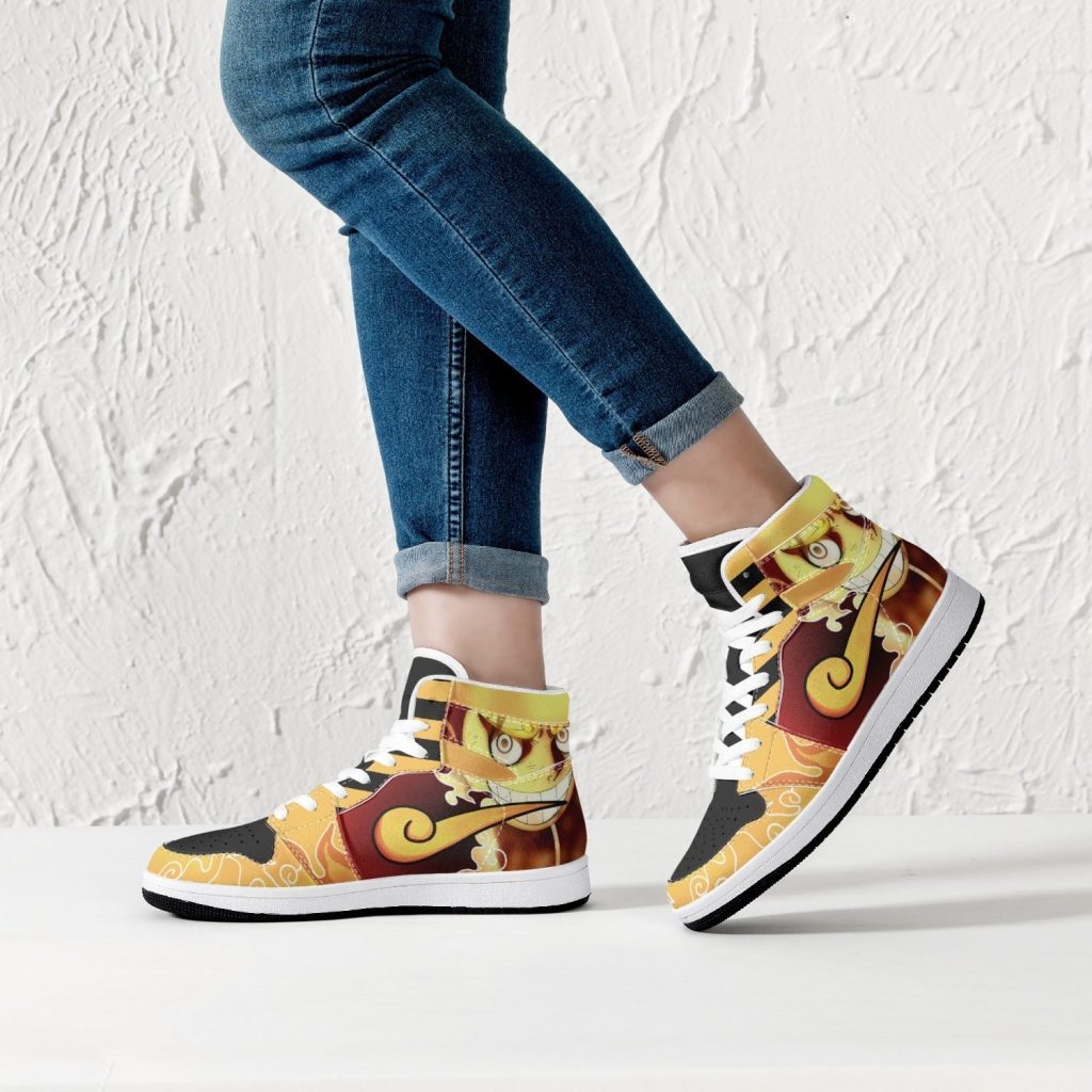 sun god luffy one piece j force shoes 14 - Anime Shoes World