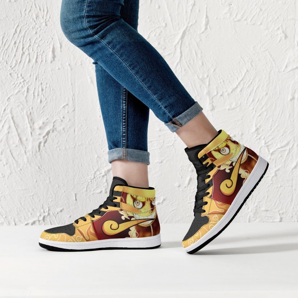 sun god luffy one piece j force shoes 6 - Anime Shoes World