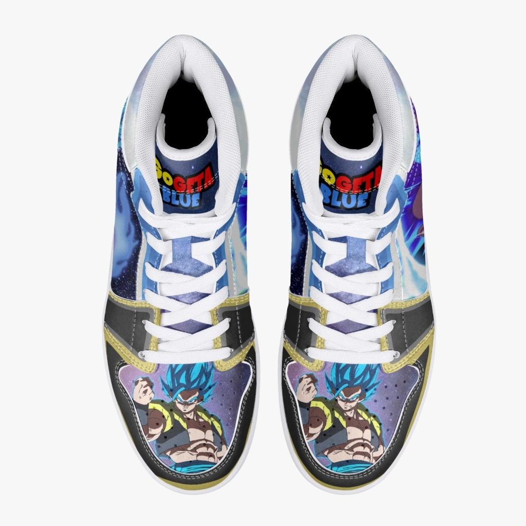 super saiyan blue gogeta dragon ball super broly j force shoes 11 - Anime Shoes World