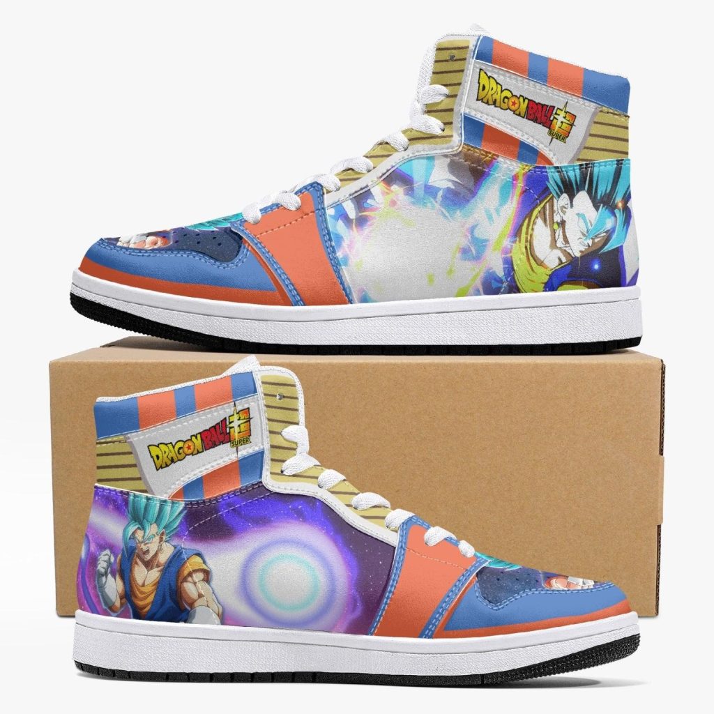 super saiyan blue vegito dragon ball super j force shoes - Anime Shoes World