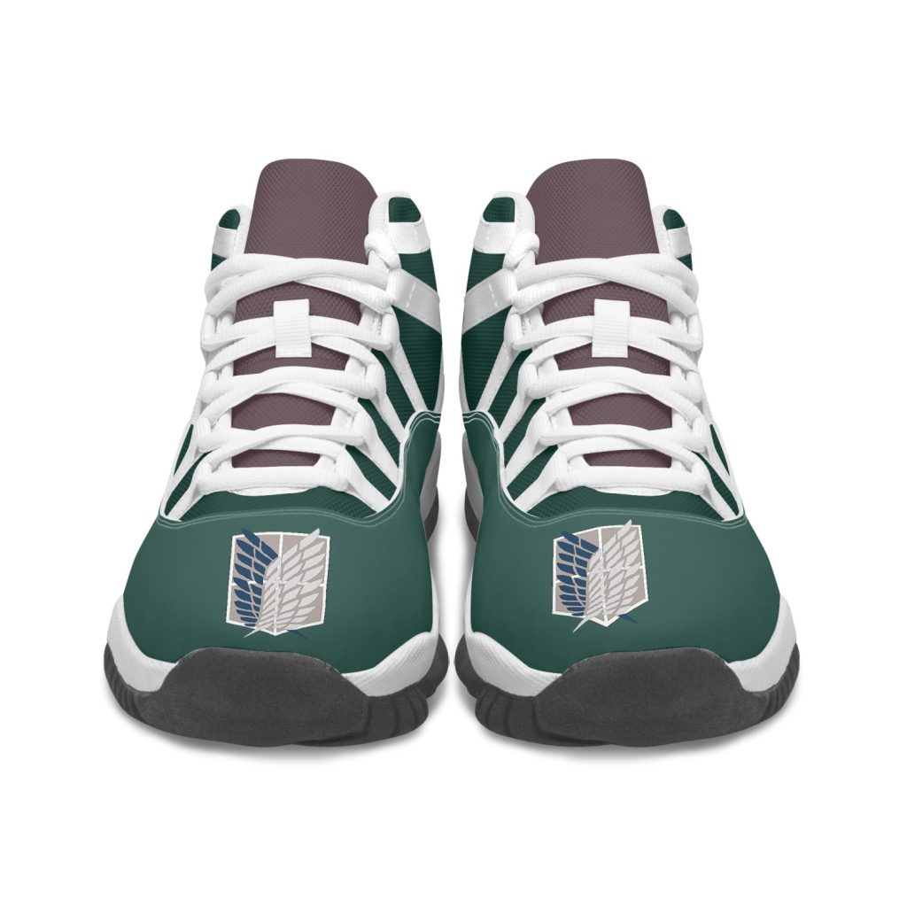 survey corps attack on titan aj11 basketball shoes 24 - Anime Shoes World