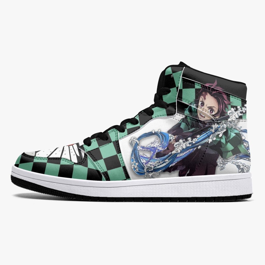 tanjiro kamado water and sun breathing demon slayer j force shoes 16 - Anime Shoes World