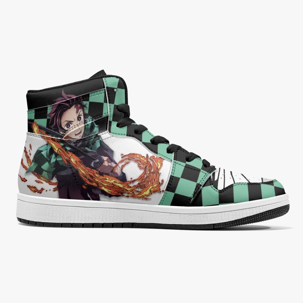 tanjiro kamado water and sun breathing demon slayer j force shoes 17 - Anime Shoes World