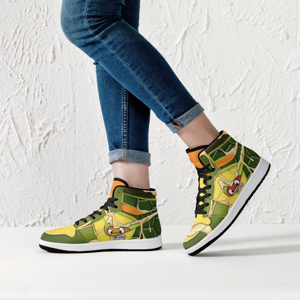 teenage mutant ninja turtles j force shoes 7 - Anime Shoes World