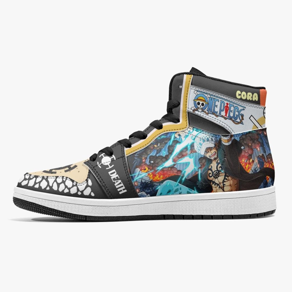 trafalgar d law dressrosa one piece j force shoes 18 - Anime Shoes World